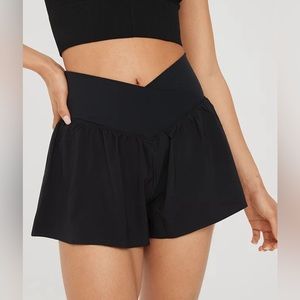 Aerie Flowy Crossover Shorts (XS)